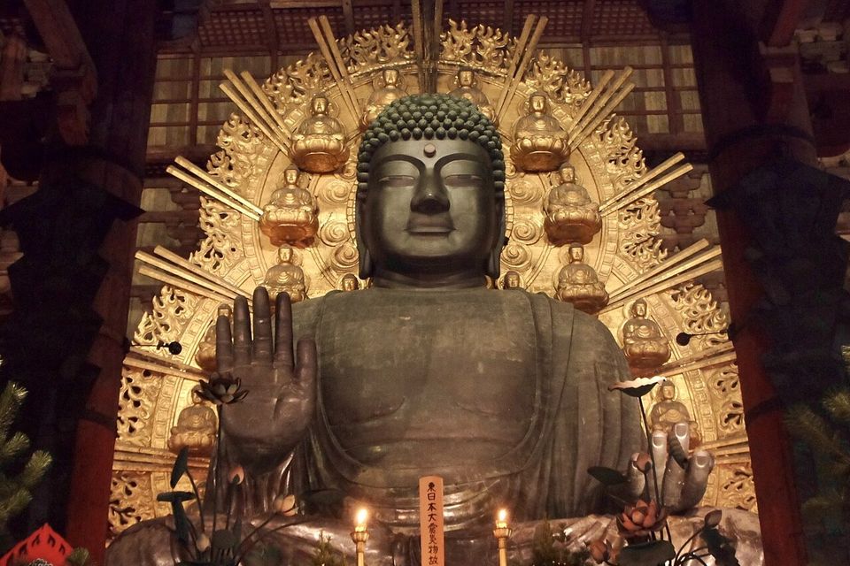 大仏殿の盧舎那仏（奈良の大仏）