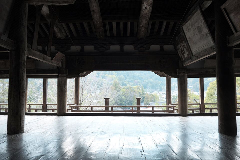 豊国神社 千畳閣の内部