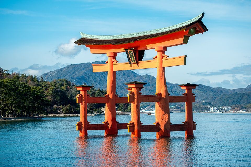 嚴島神社の大鳥居
